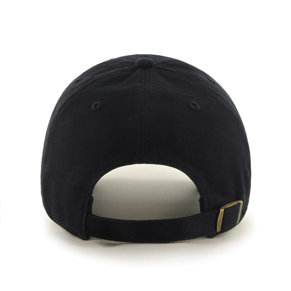 Anaheim Ducks '47 Brand Black Clean Up Adjustable Dad Hat