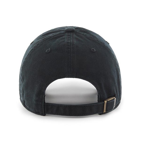 Philadelphia 76ers '47 Brand Black Clean Up Adjustable Dad Hat