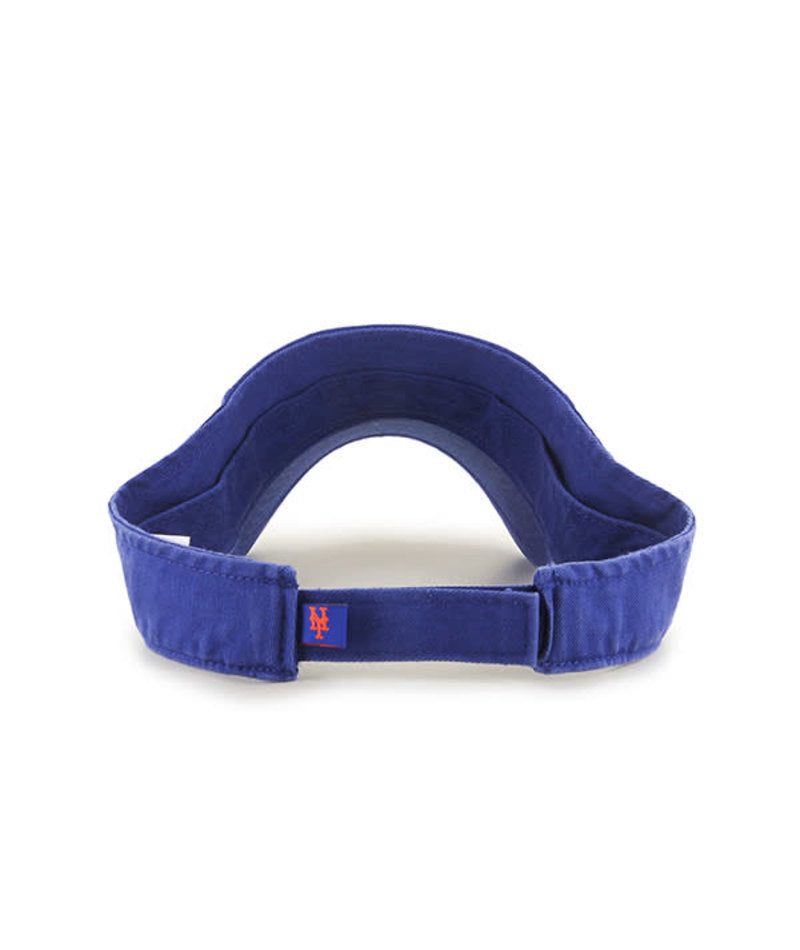 New York Mets '47 Brand Blue Clean Up Visor Adjustable Dad Hat
