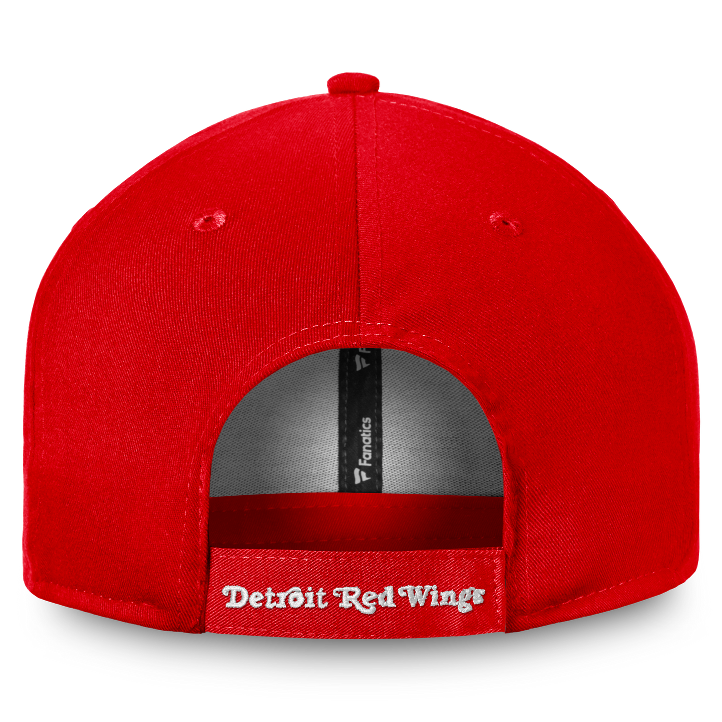 Detroit Red Wings Fanatics Red Primary Logo Core Adjustable Hat