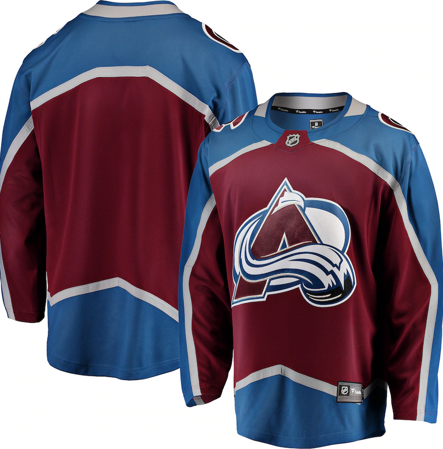 Colorado Avalanche Fanatics Authentic Maroon Breakaway Home Jersey