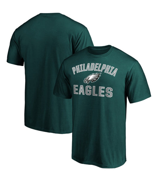 Philadelphia Eagles Fanatics Midnight Green Victory Arch Short Sleeve T-Shirt