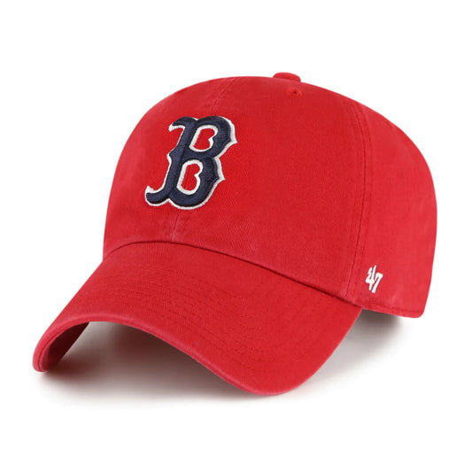 Boston Red Sox '47 Brand Red Clean Up Adjustable Dad Hat