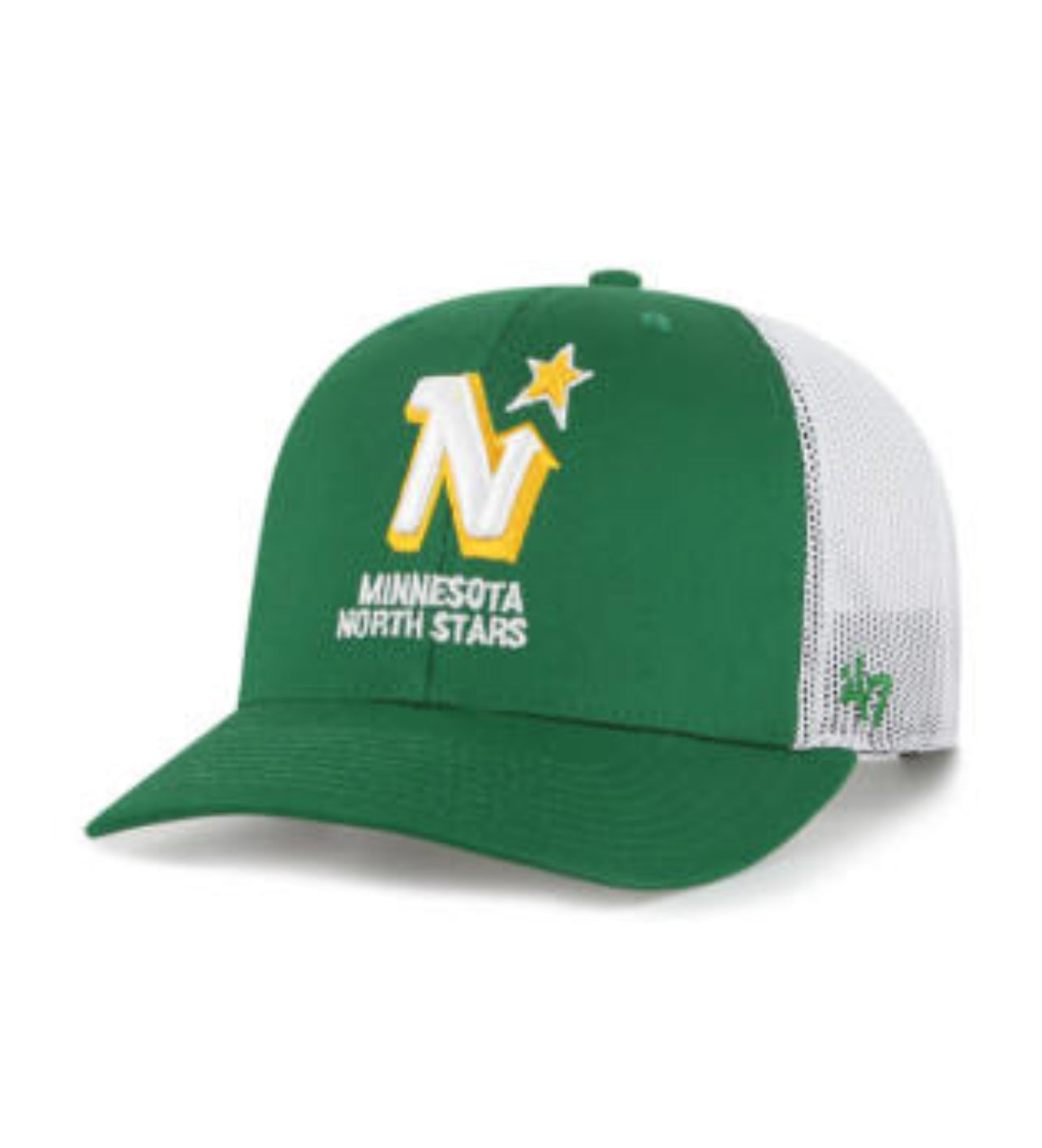 Minnesota North Stars '47 Brand Green Trucker Adjustable Hat