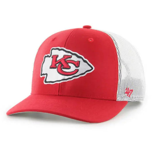 Kansas City Chiefs '47 Brand Red Trucker Adjustable Backstrap Hat