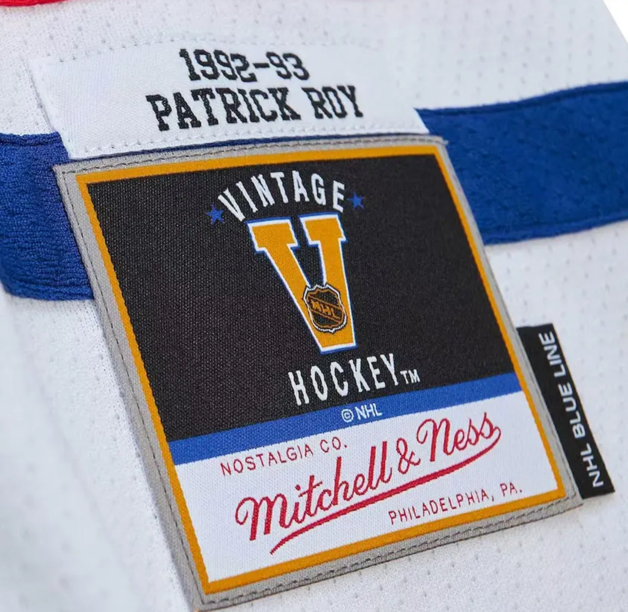 Montreal Canadiens Patrick Roy Mitchell & Ness Authentic White Home Jersey