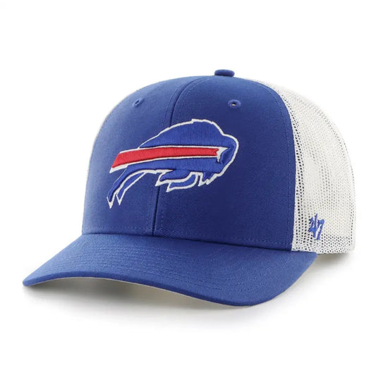 Buffalo Bills '47 Brand Blue Trucker Adjustable Backstrap Hat