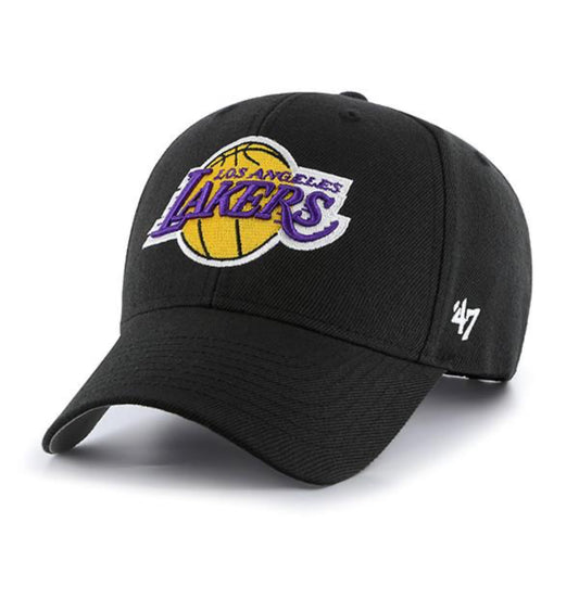 Los Angeles Lakers '47 Brand Black Adjustable 47 MVP Hat
