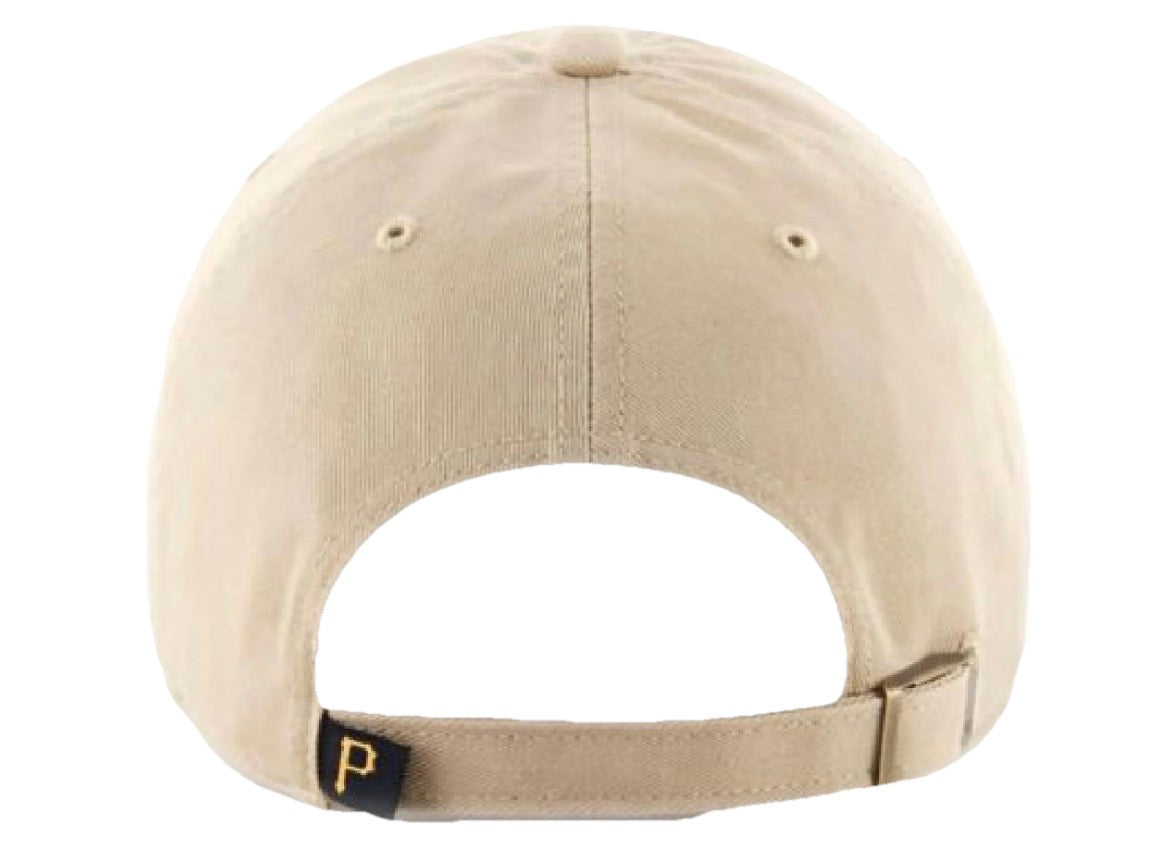 Pittsburgh Pirates '47 Brand Khaki Clean Up Adjustable Dad Hat