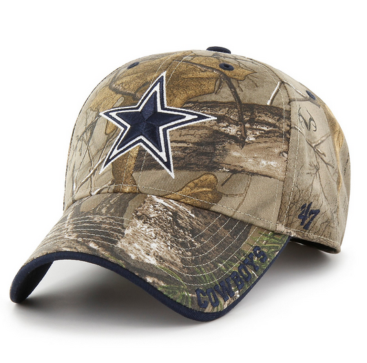 Dallas Cowboys '47 Brand Realtree Camo Adjustable 47 MVP Hat