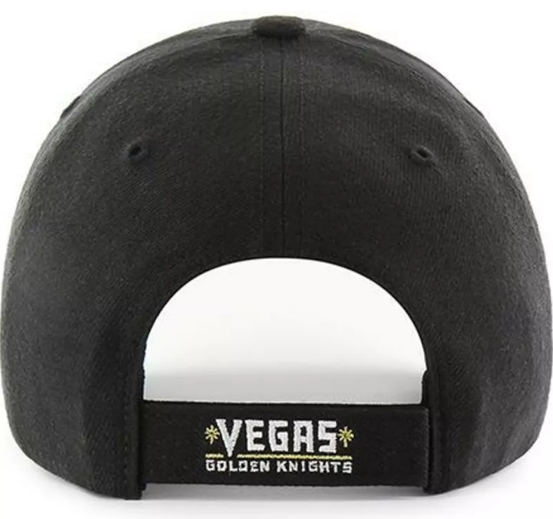 Vegas Golden Knights '47 Brand Black Adjustable MVP Hat