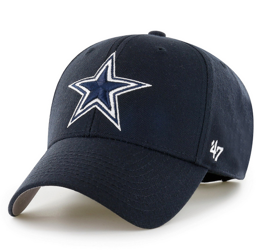 Dallas Cowboys '47 Brand Navy Blue Adjustable 47 MVP Hat