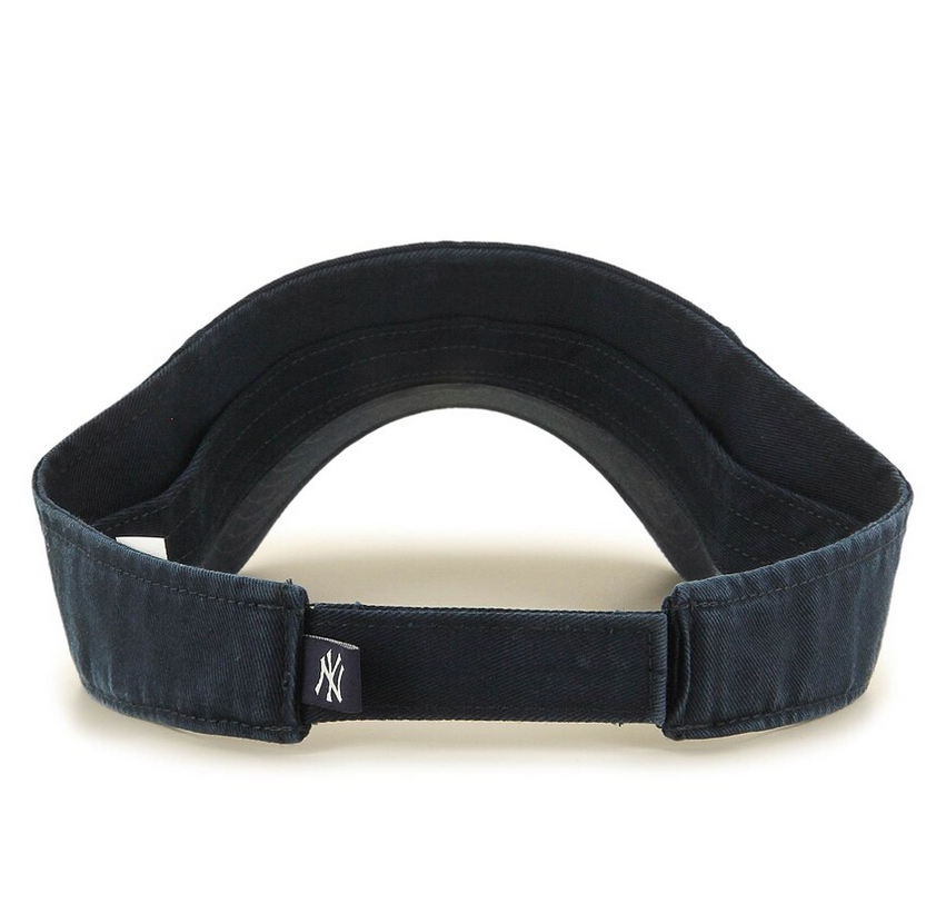 New York Yankees '47 Brand Navy Blue Clean Up Visor Adjustable Dad Hat