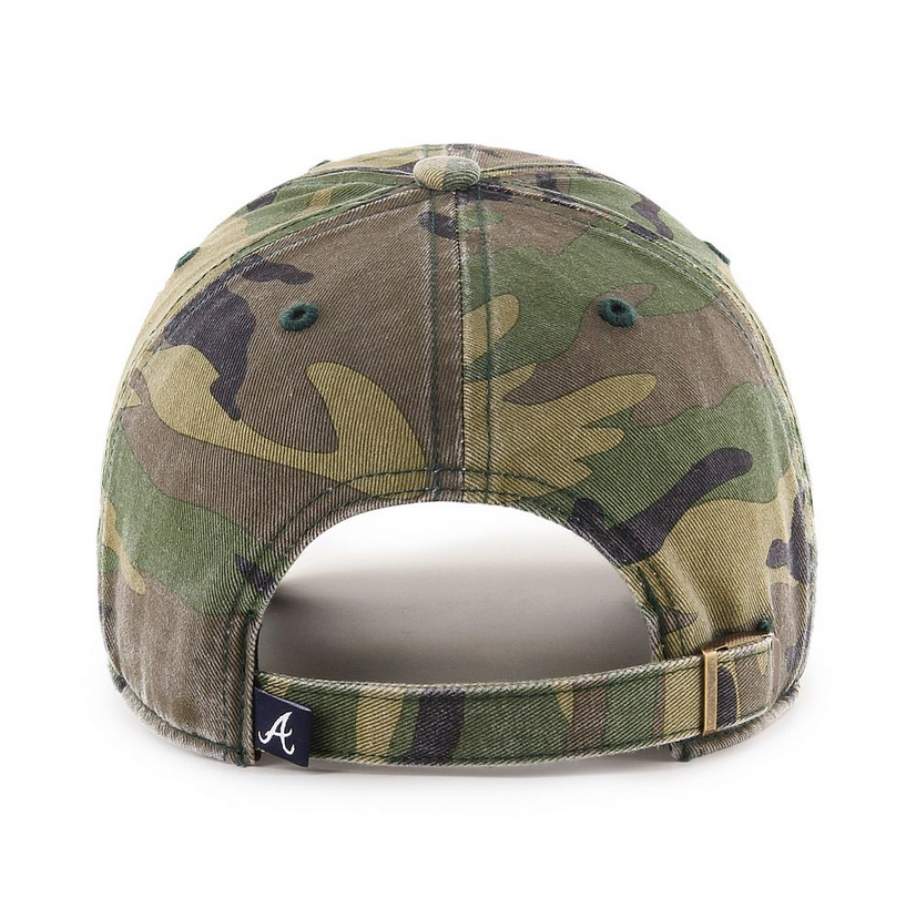 Atlanta Braves '47 Brand Camo Clean Up Adjustable Dad Hat – Captain's Team  Shop