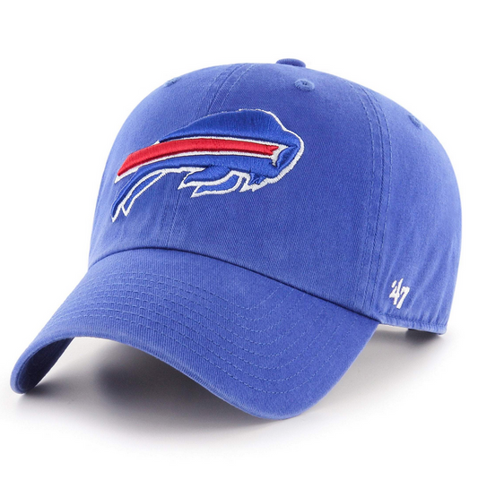 Buffalo Bills '47 Brand Royal Blue Clean Up Adjustable Dad Hat