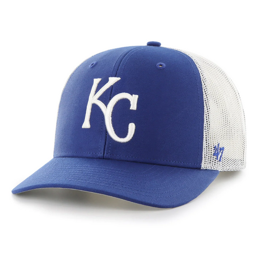 Kansas City Royals '47 Brand Blue Trucker Adjustable Hat