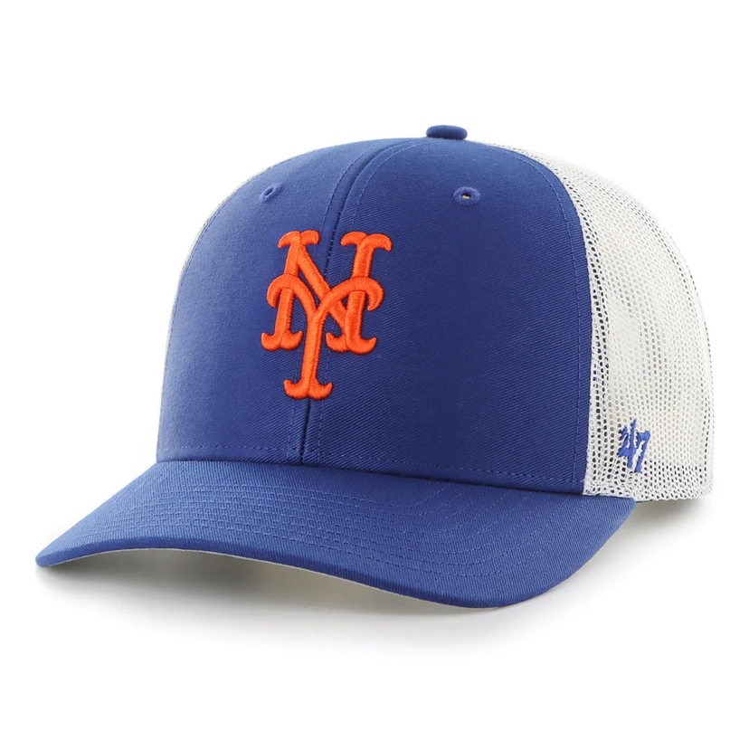 New York Mets '47 Brand Blue Trucker Adjustable Hat