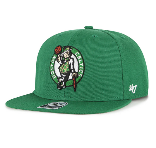 Boston Celtics '47 Brand Green Captain Adjustable Snapback Hat