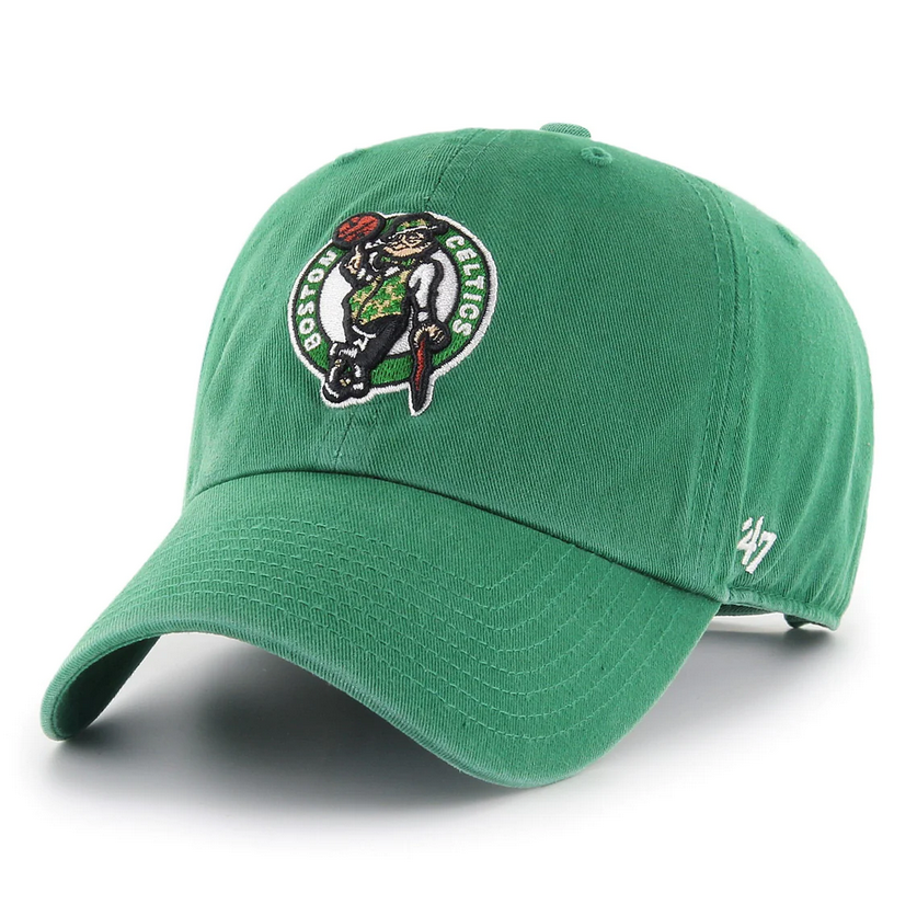 Boston Celtics '47 Brand Green Clean Up Adjustable Dad Hat