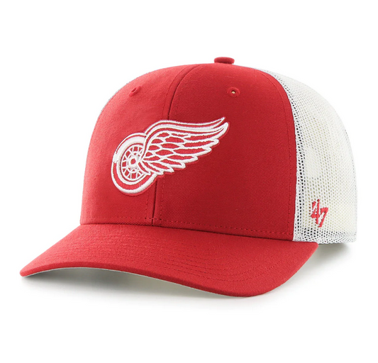 Detroit Red Wings '47 Brand Red Trucker Adjustable Hat