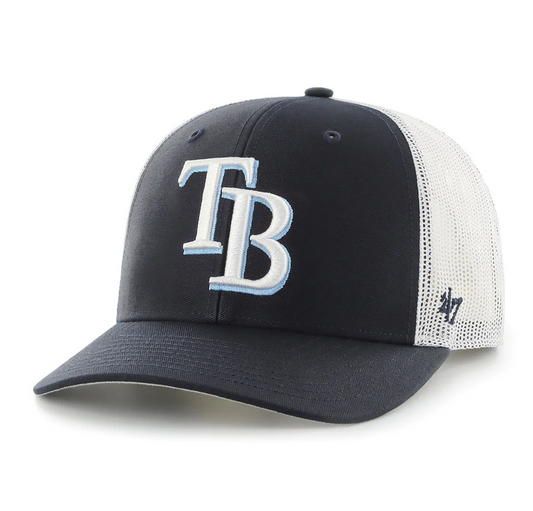 Tampa Bay Rays '47 Brand Navy Blue Trucker Adjustable Hat