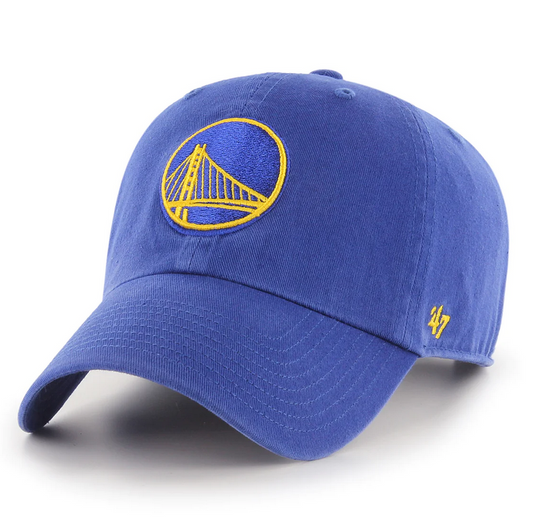 Golden State Warriors '47 Brand Blue Clean Up Adjustable Dad Hat