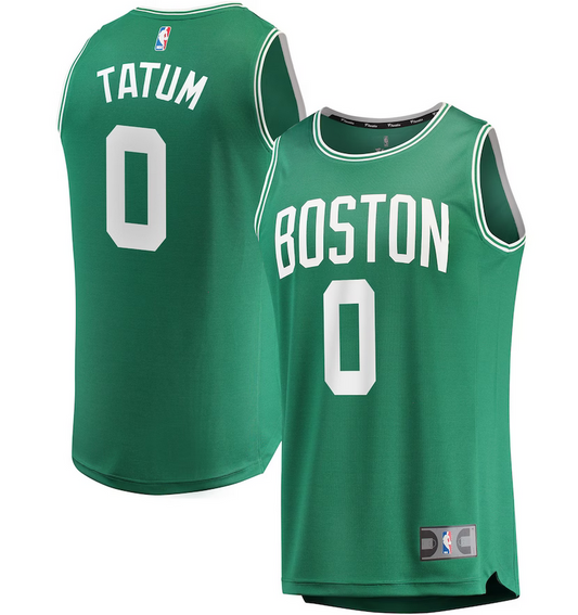 Boston Celtics Jayson Tatum Fanatics Green Fast Break Replica Jersey