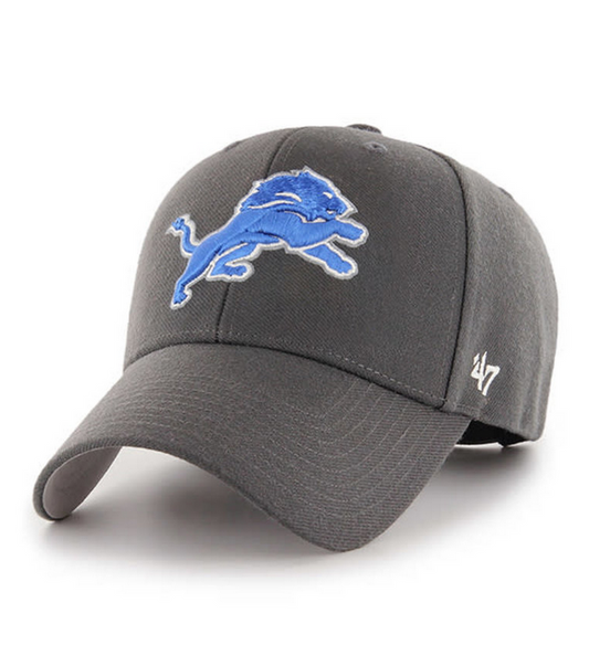 Detroit Lions '47 Brand Charcoal Adjustable MVP Hat