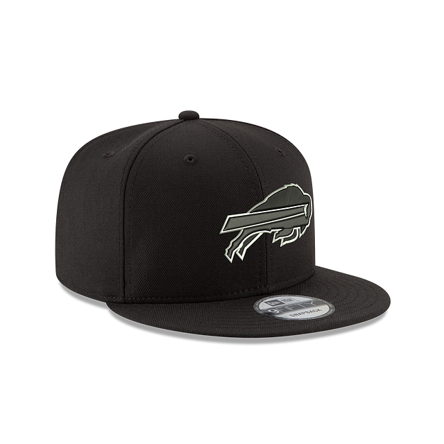 Buffalo Bills New Era Black 9Fifty Snapback Adjustable Hat