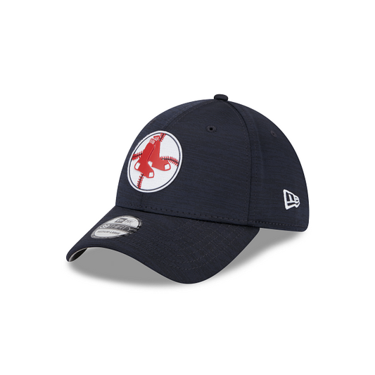 Boston Red Sox New Era Navy Blue MLB Club 39Thirty Flex Fit Hat