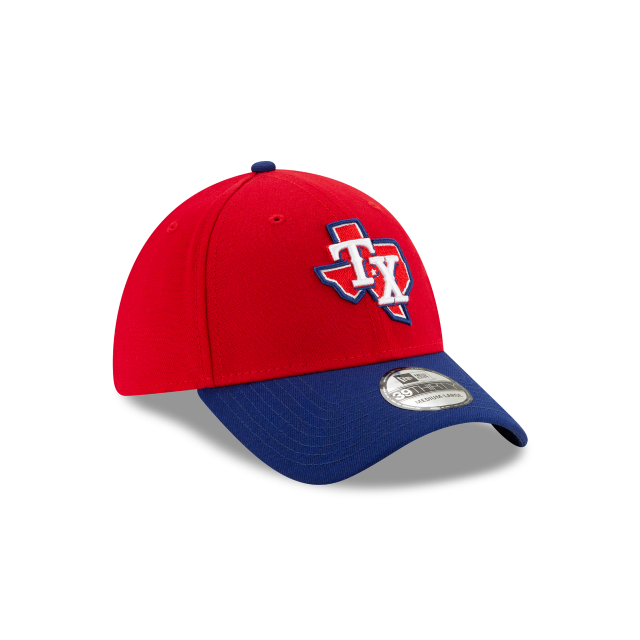 Texas Rangers 3930 Texas Rangers New Era Red Team Classic 39Thirty Flex Fit Hat – Captain ...