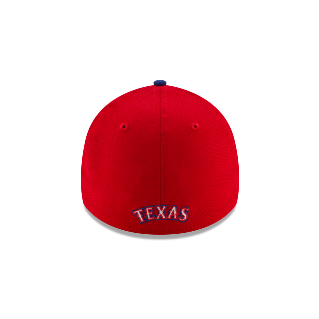 Texas Rangers 3930 Texas Rangers New Era Red Team Classic 39Thirty Flex Fit Hat – Captain ...