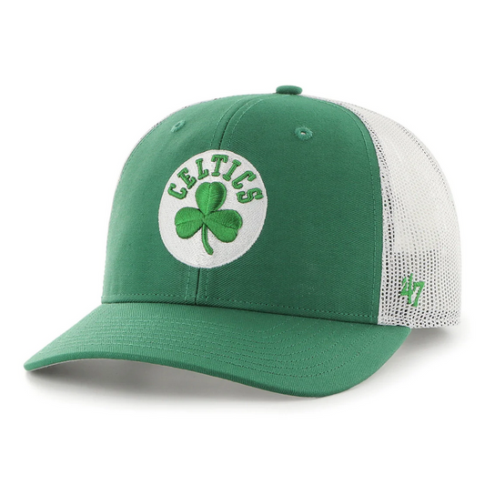 Boston Celtics '47 Brand Green Trucker Adjustable Hat