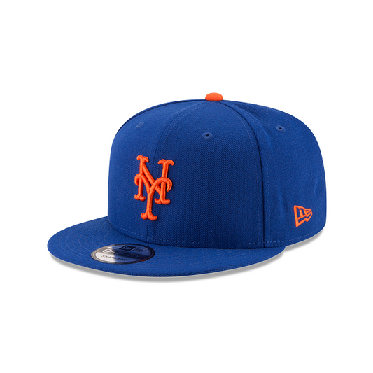 New York Mets New Era Blue 9Fifty MLB Snapback Adjustable Hat