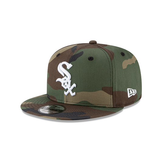 Chicago White Sox New Era Camo 9Fifty MLB Snapback Adjustable Hat