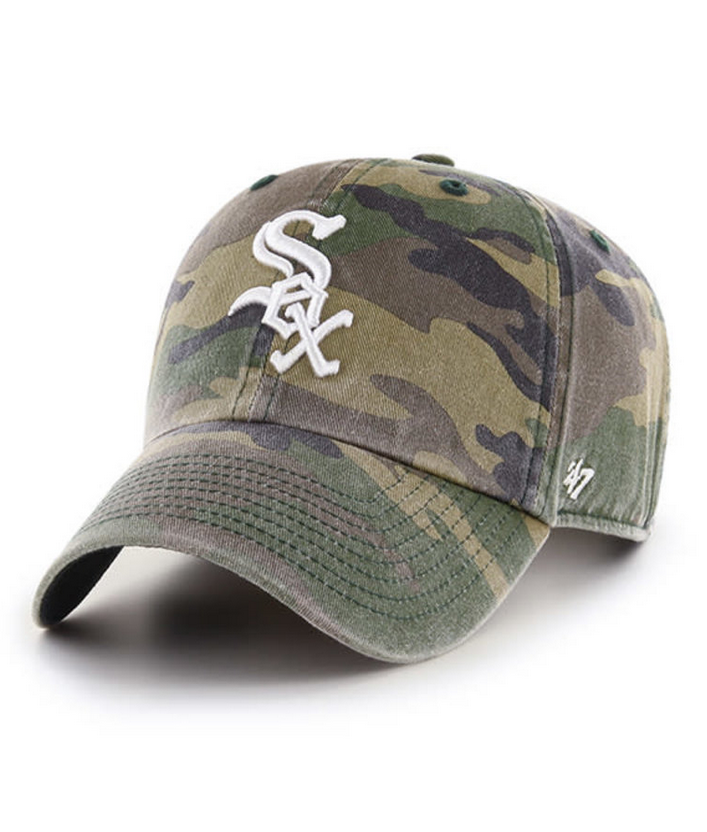 Chicago White Sox '47 Brand Camo Clean Up Adjustable Dad Hat