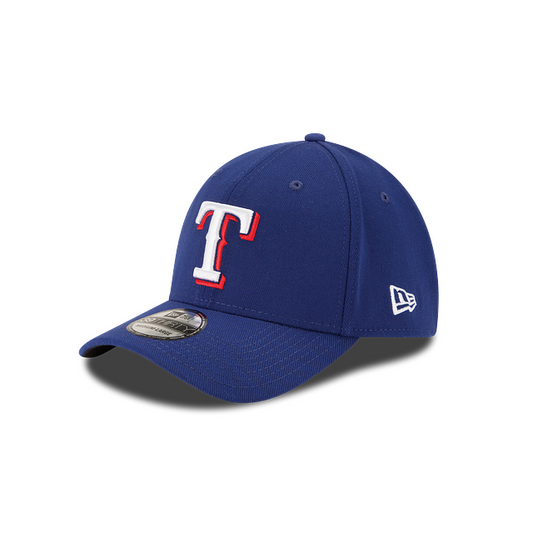 Youth Texas Rangers New Era Blue 39Thirty Flex Fit Hat