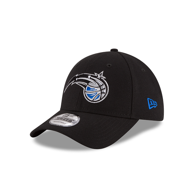 Youth Orlando Magic New Era Black 9Forty Adjustable Hat