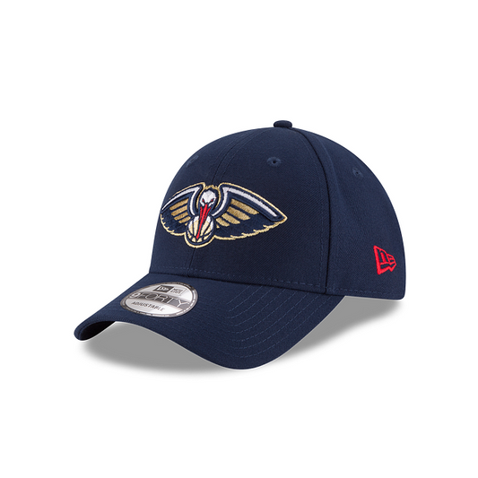 Youth New Orleans Pelicans New Era Navy Blue 9Forty Adjustable Hat