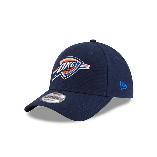 Youth Oklahoma City Thunder New Era Navy Blue 9Forty Adjustable Hat