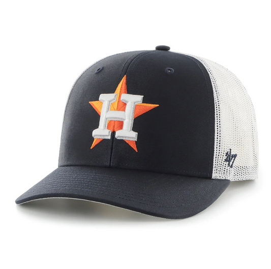 Houston Astros '47 Brand Navy Blue Trucker Adjustable Hat