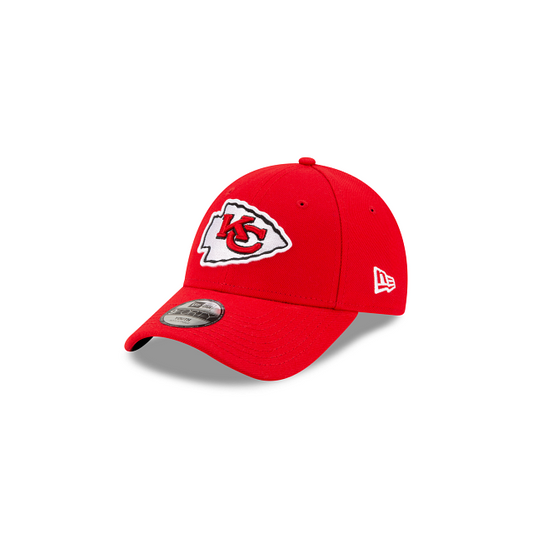 Youth Kansas City Chiefs New Era Red 9Forty Adjustable Hat