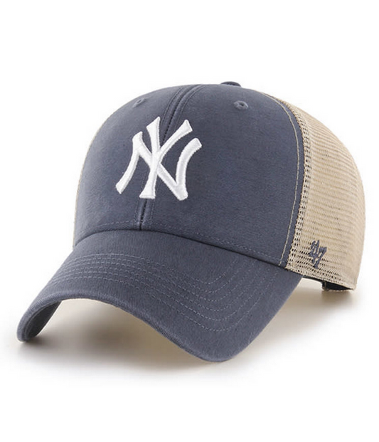 New York Yankees '47 Brand Navy Blue MVP Flagship Adjustable Trucker Hat