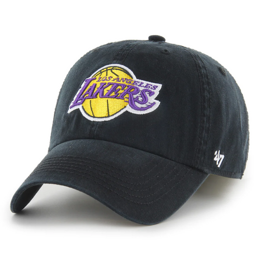 Los Angeles Lakers '47 Brand Black Fitted Franchise Hat