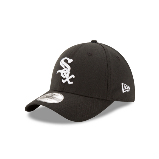 Chicago White Sox New Era Black Team Classic 39Thirty Flex Fit Hat