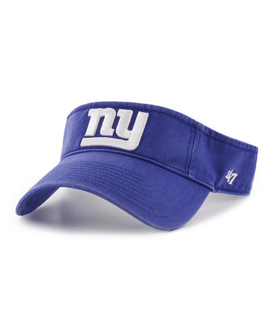 New York Giants '47 Brand Blue Clean Up Visor Adjustable Dad Hat