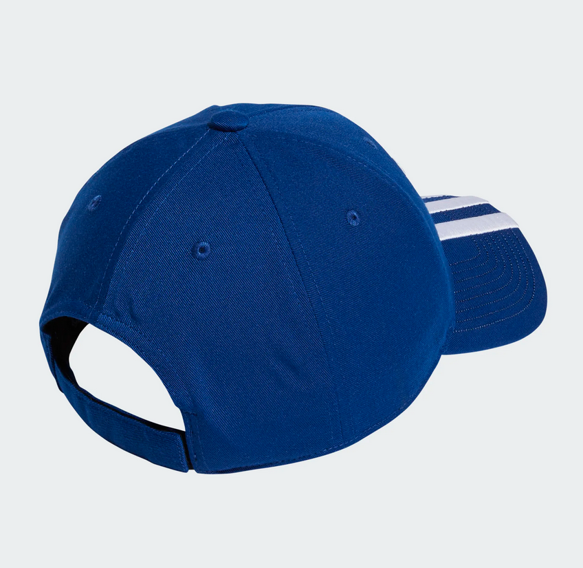 Toronto Maple Leafs Adidas Blue Three Stripe Adjustable Hat