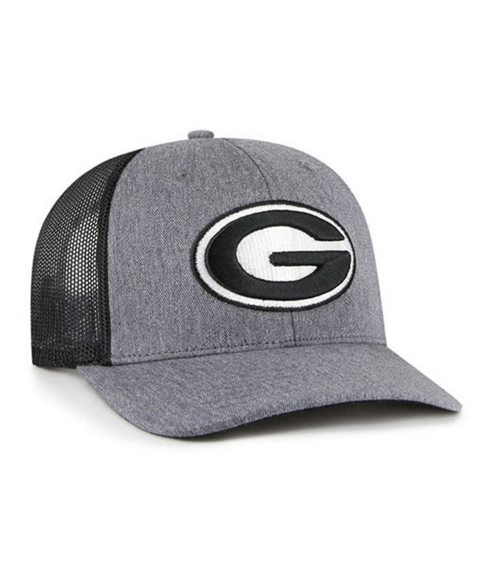 Georgia Bulldogs '47 Brand Charcoal Carbon Trucker Adjustable Hat