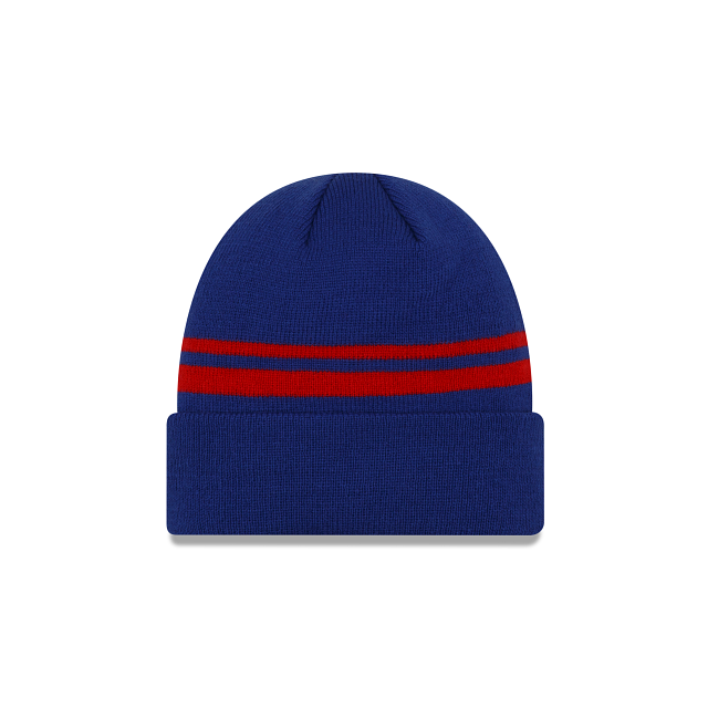 Buffalo Bills New Era Royal Blue Cuffed Team Logo Beanie Knit Hat