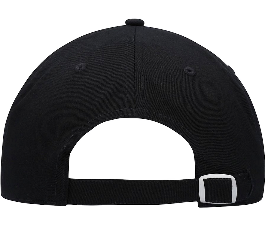 Seattle Kraken Fanatics Brand Black Core Unstructured Adjustable Dad Hat